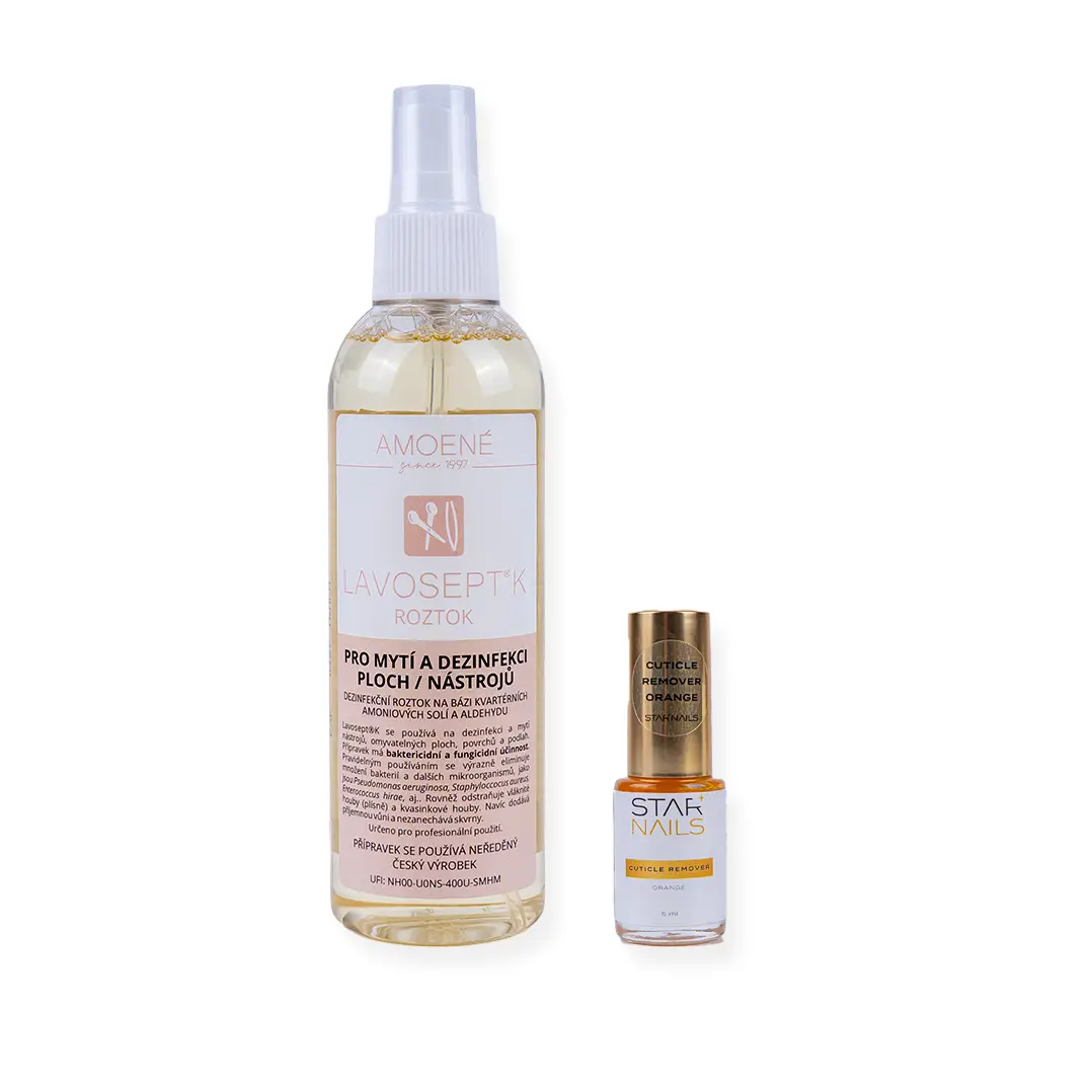 Sada STARNAILS Gel Polish Removal Set + JD102 – odstranění gel laku